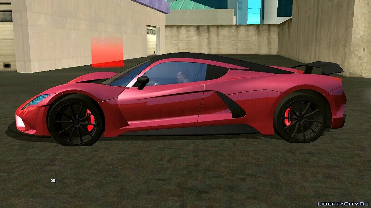 Hennessy Venom F5 / GTA San Andreas (iOS, Android)