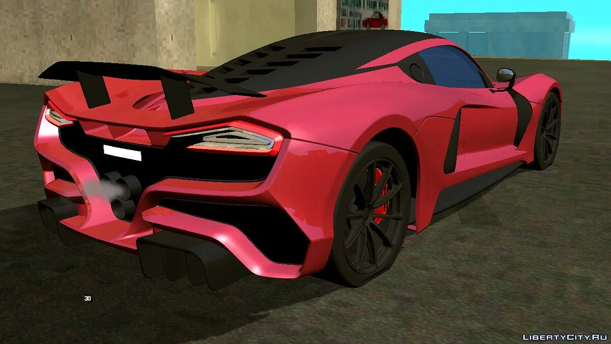 Hennessy Venom F5 / GTA San Andreas (iOS, Android)