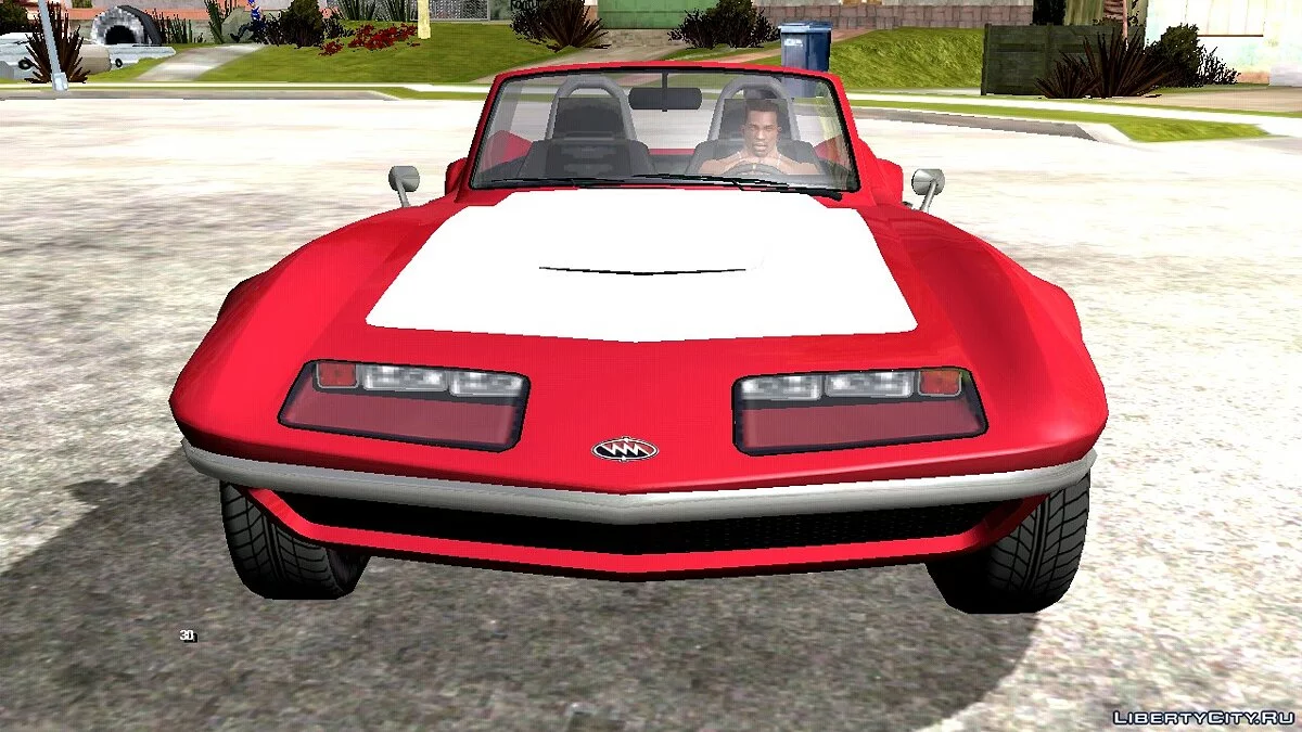 Invetero Coquette Classic Topless dari GTA 5 / GTA San Andreas (iOS, Android)