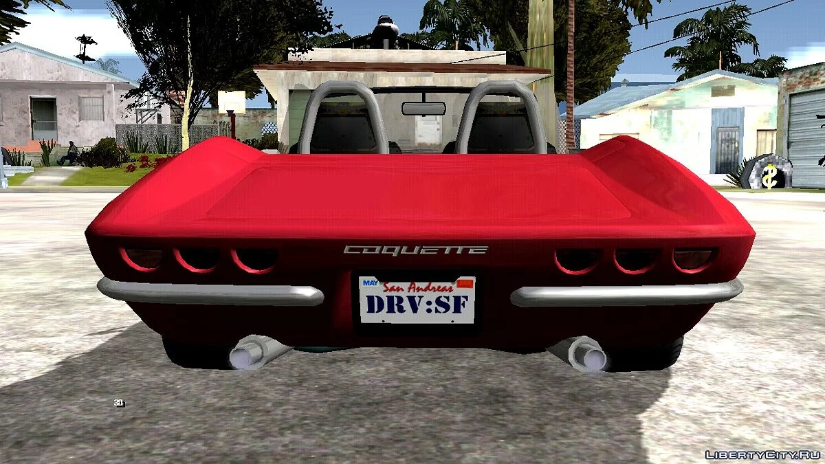 Invetero Coquette Classic Topless dari GTA 5 / GTA San Andreas (iOS, Android)