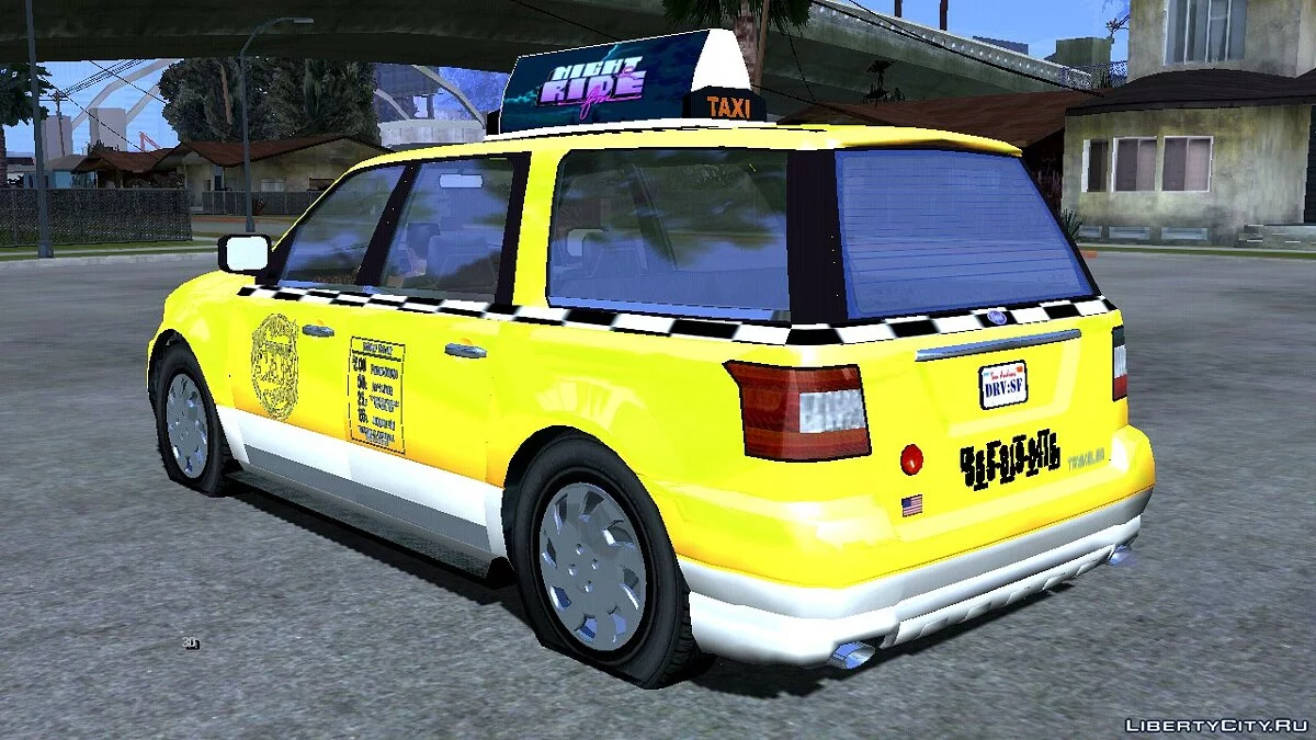 Vapid Traveler Cabbie / GTA سان أندرياس (iOS، أندرويد)
