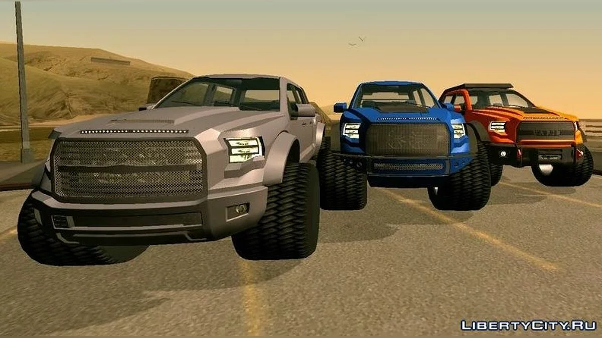 Vapid Caracara 4x4 (DFF only) / GTA San Andreas (iOS, Android)