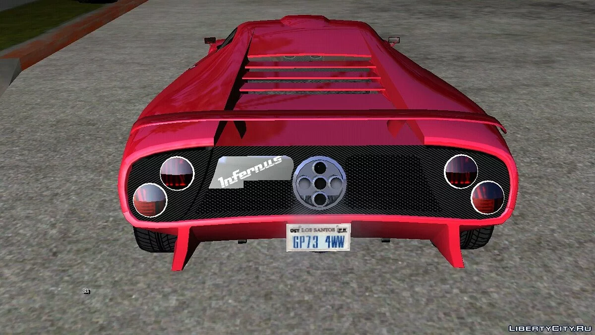 Pegassi Infernus из GTA 5 / GTA San Andreas (iOS, Android)