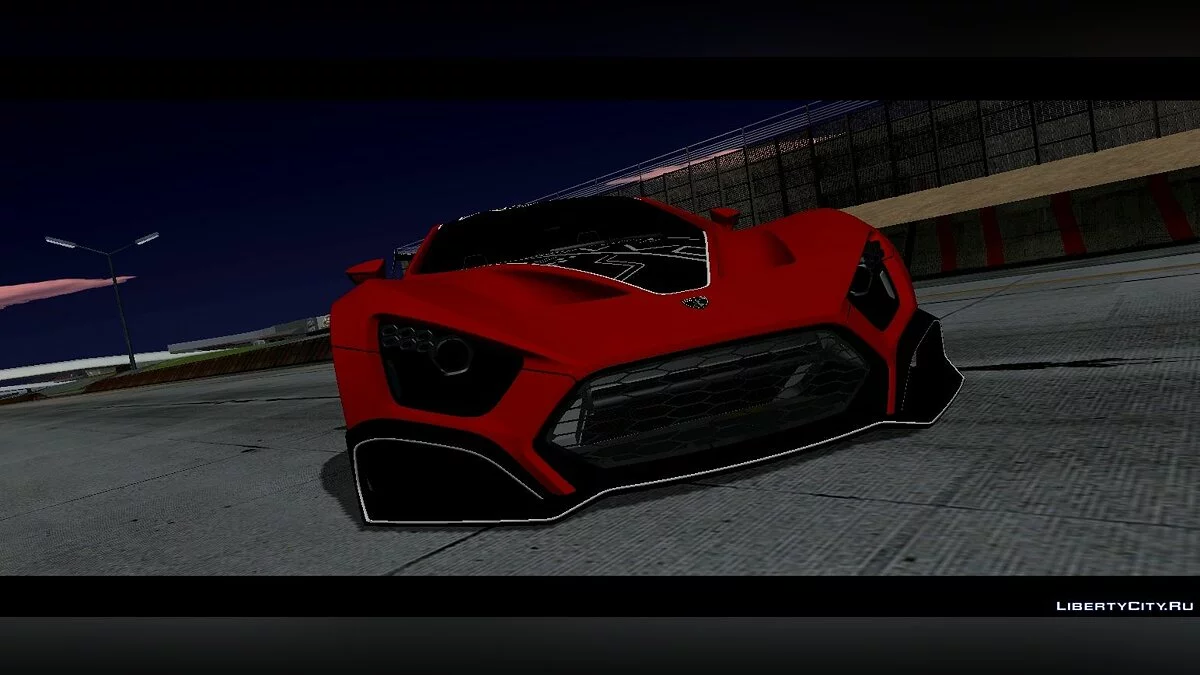 Zenvo TSR-S '19 / GTA سان أندرياس (iOS، أندرويد)