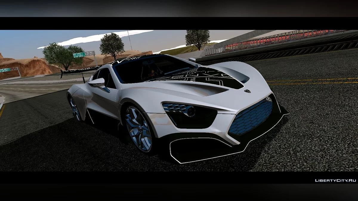 Zenvo TSR-S '19 / GTA سان أندرياس (iOS، أندرويد)