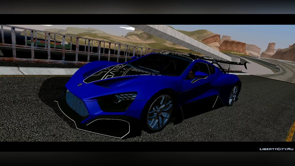 Zenvo TSR-S '19 / GTA سان أندرياس (iOS، أندرويد)