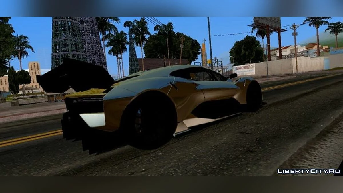 Brabham BT62 / GTA San Andreas (iOS, Android)