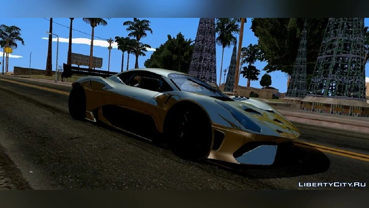 Brabham BT62 / GTA San Andreas (iOS, Android)