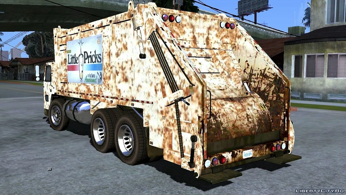 Kumpulan Truk Sampah Gaya GTA 5 / GTA San Andreas (iOS, Android)