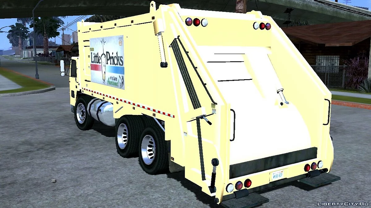 Kumpulan Truk Sampah Gaya GTA 5 / GTA San Andreas (iOS, Android)