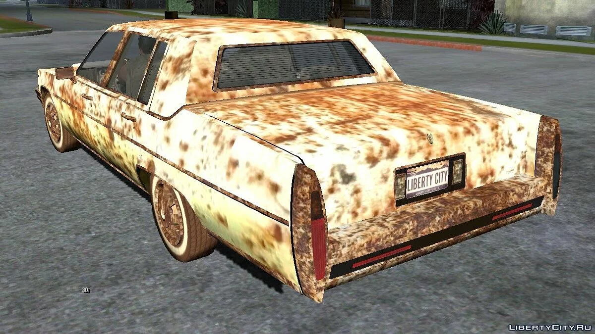 Koleksi kendaraan berkarat gaya GTA 5 / GTA San Andreas (iOS, Android)