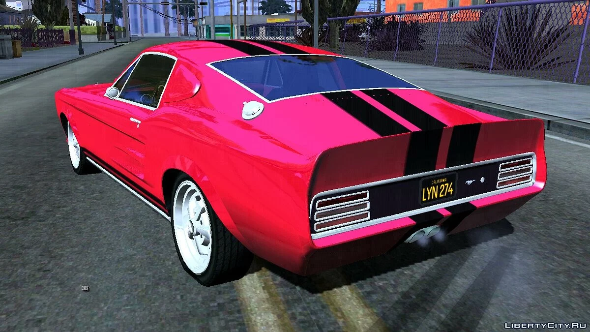 GTA 5 风格 1967 Shelby GT-500 Eleanor V2 / GTA San Andreas (iOS, Android)