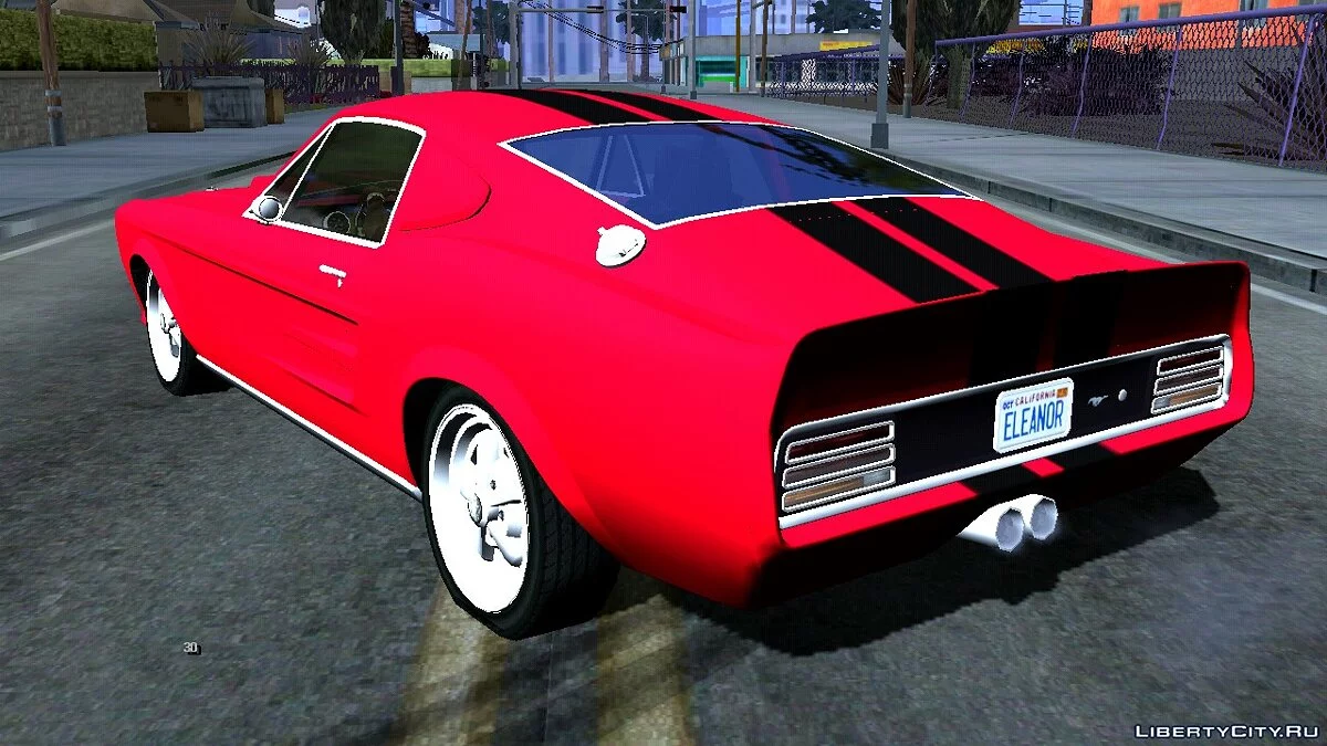 GTA 5 Style 1967 Shelby GT-500 Eleanor / GTA San Andreas (iOS, Android)
