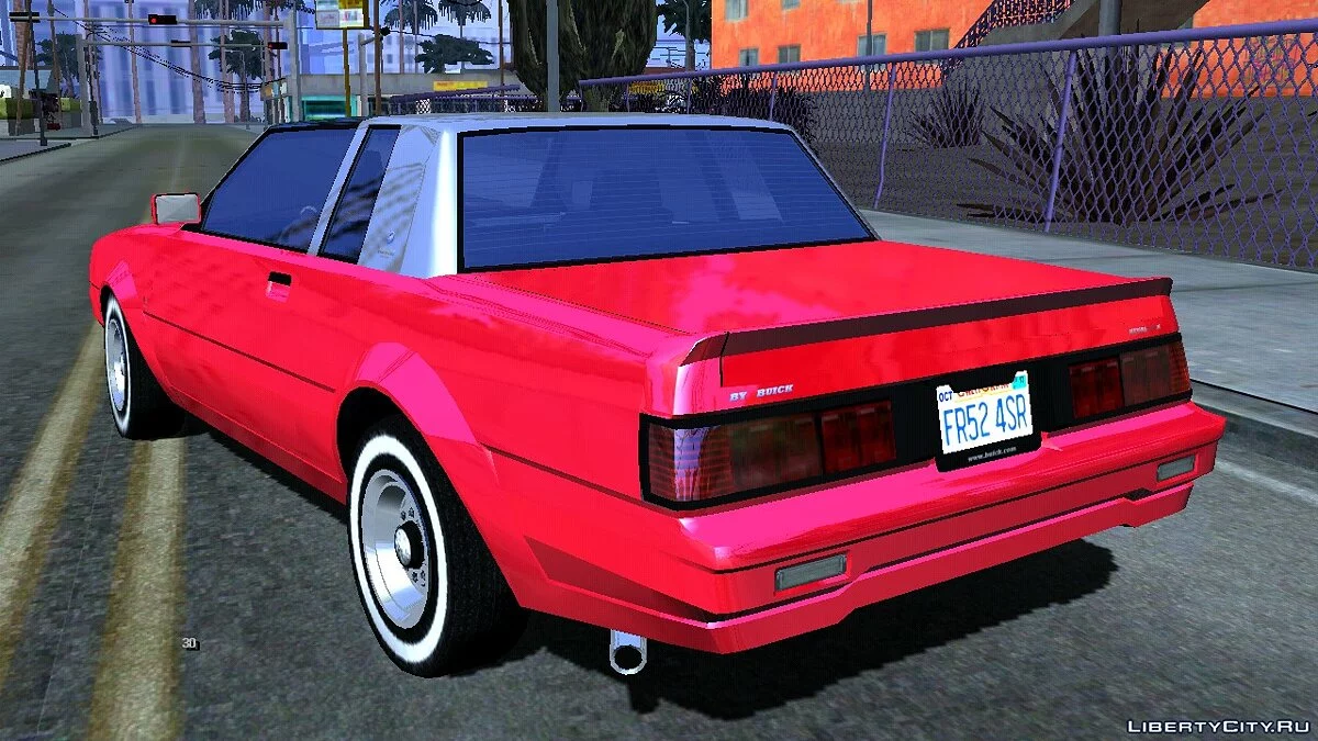 GTA 5 Style 1987 Buick Regal GNX T-Top / GTA San Andreas (iOS, Android)