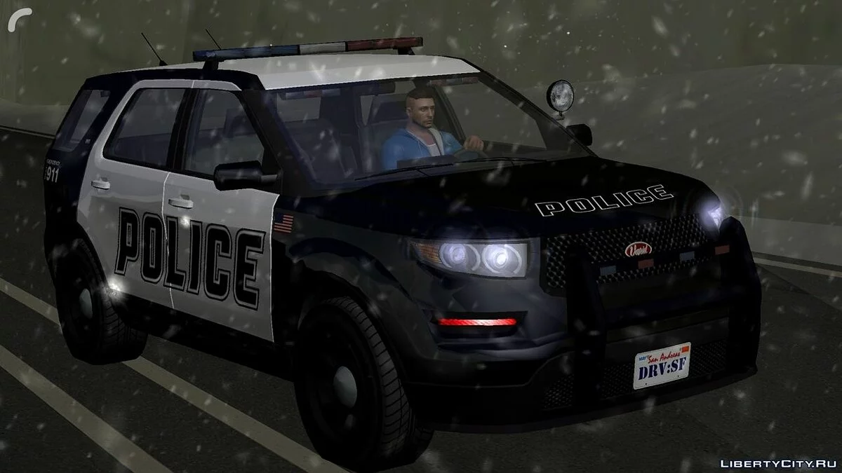 GTA 5: Vapid Police Cruiser Utility V3 / GTA San Andreas (iOS, Android)