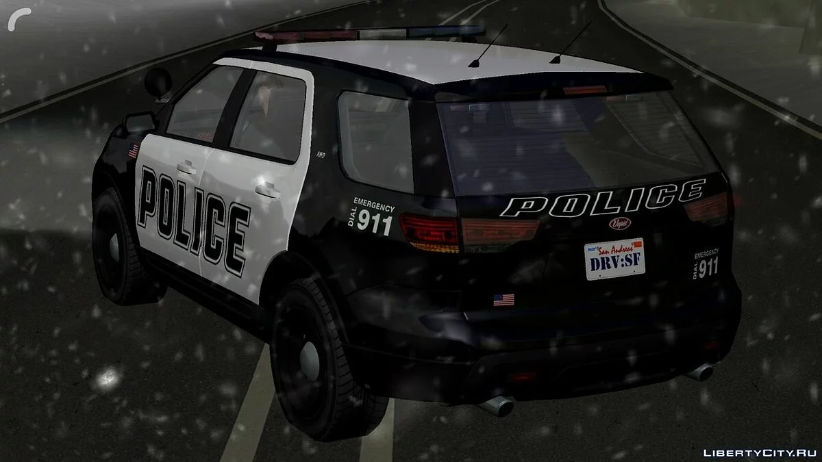 GTA 5: Vapid Police Cruiser Utility V3 / GTA San Andreas (iOS, Android)