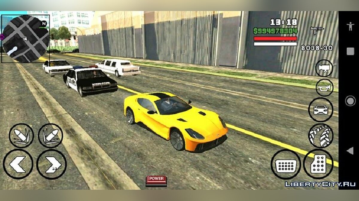 Download GTA 5 Grotti Itali GTO for GTA San Andreas (iOS, Android)