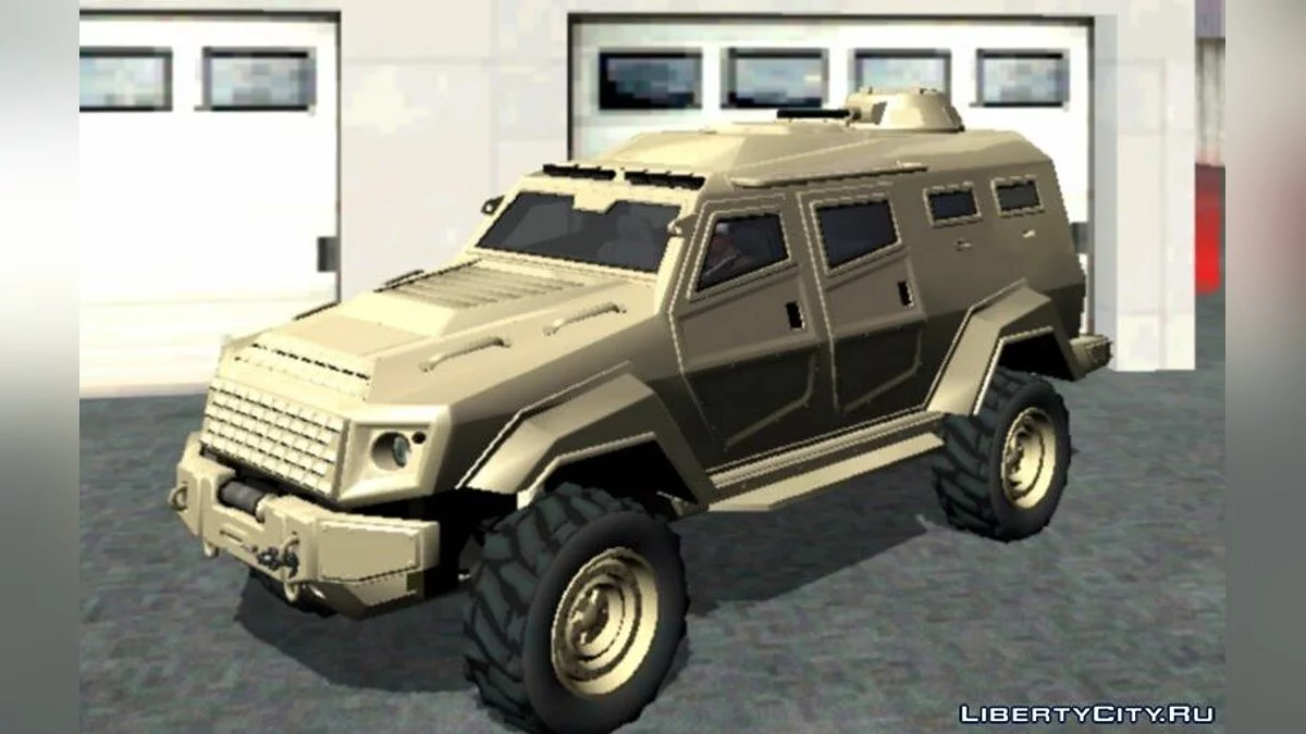 HVY Insurgent (DFF فقط) / GTA سان أندرياس (iOS، أندرويد)