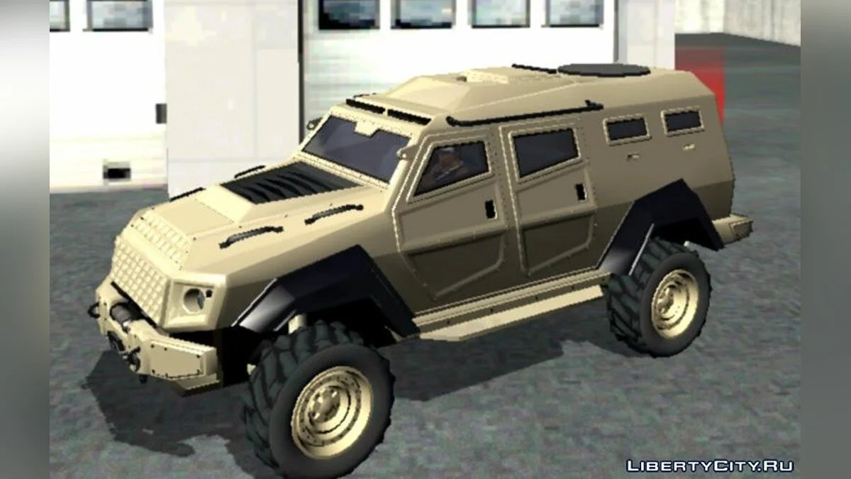 HVY Insurgent (DFF فقط) / GTA سان أندرياس (iOS، أندرويد)