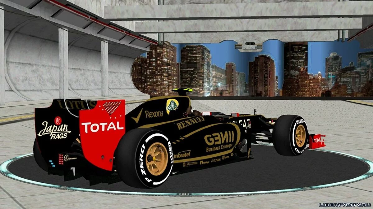 Lotus E20 F1 2012 / GTA سان أندرياس (iOS، أندرويد)