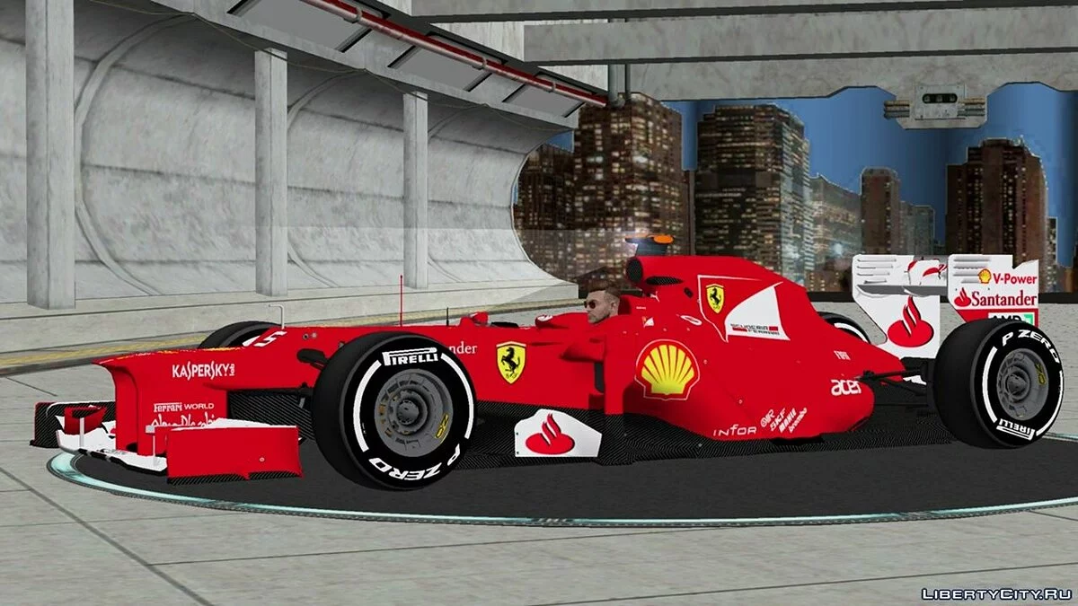 Scuderia Ferrari F1 2012 / GTA سان أندرياس (iOS، أندرويد)
