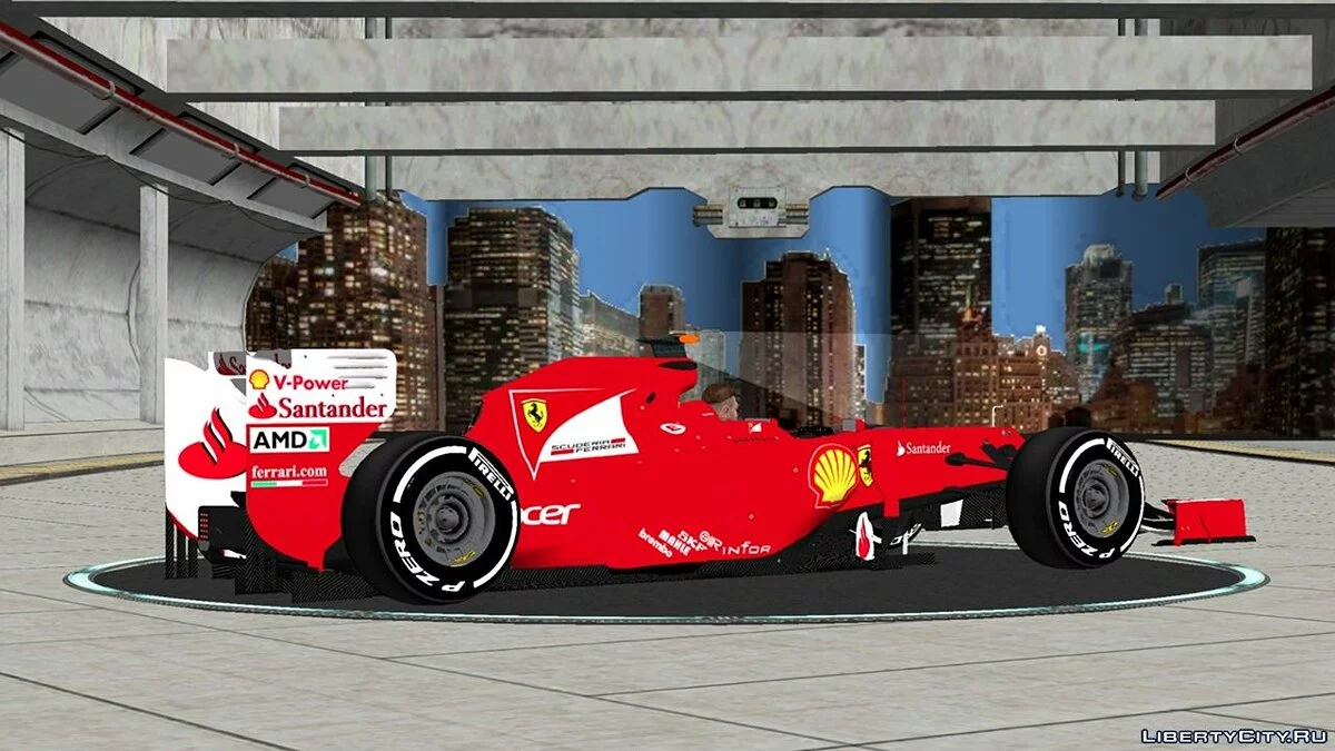 Scuderia Ferrari F1 2012 / GTA سان أندرياس (iOS، أندرويد)