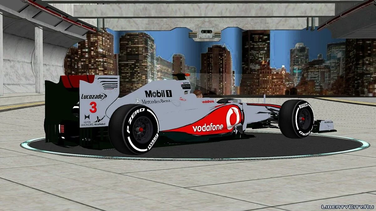 Vodafone McLaren Mercedes MP4 27 F1 2012 / GTA سان أندرياس (iOS، أندرويد)