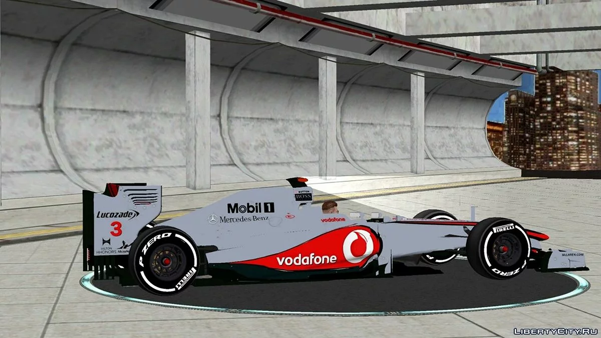 Vodafone McLaren Mercedes MP4 27 F1 2012 / GTA سان أندرياس (iOS، أندرويد)