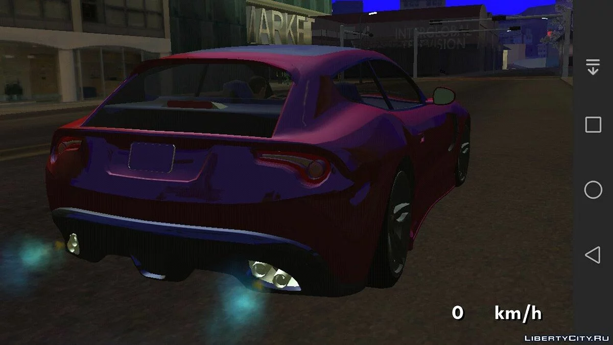 Bestia GTS з GTA 5 (тільки DFF) / GTA San Andreas (iOS, Android)