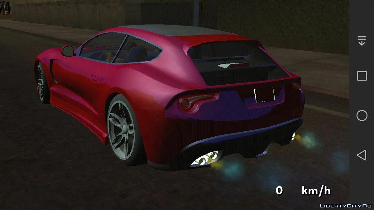 Bestia GTS з GTA 5 (тільки DFF) / GTA San Andreas (iOS, Android)