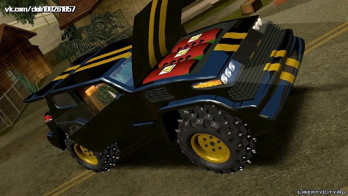 مركبة كبيرة لجميع التضاريس (DFF فقط) / GTA سان أندرياس (iOS، أندرويد)