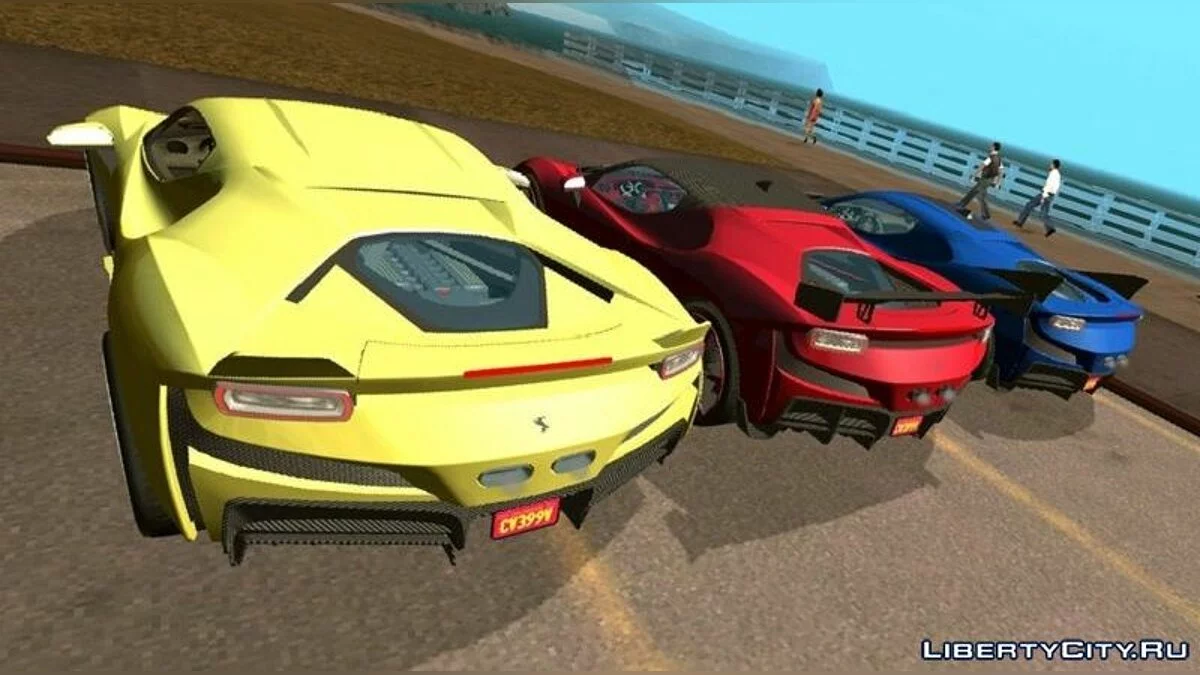 Grotti Itali RSX (только DFF) / GTA San Andreas (iOS, Android)