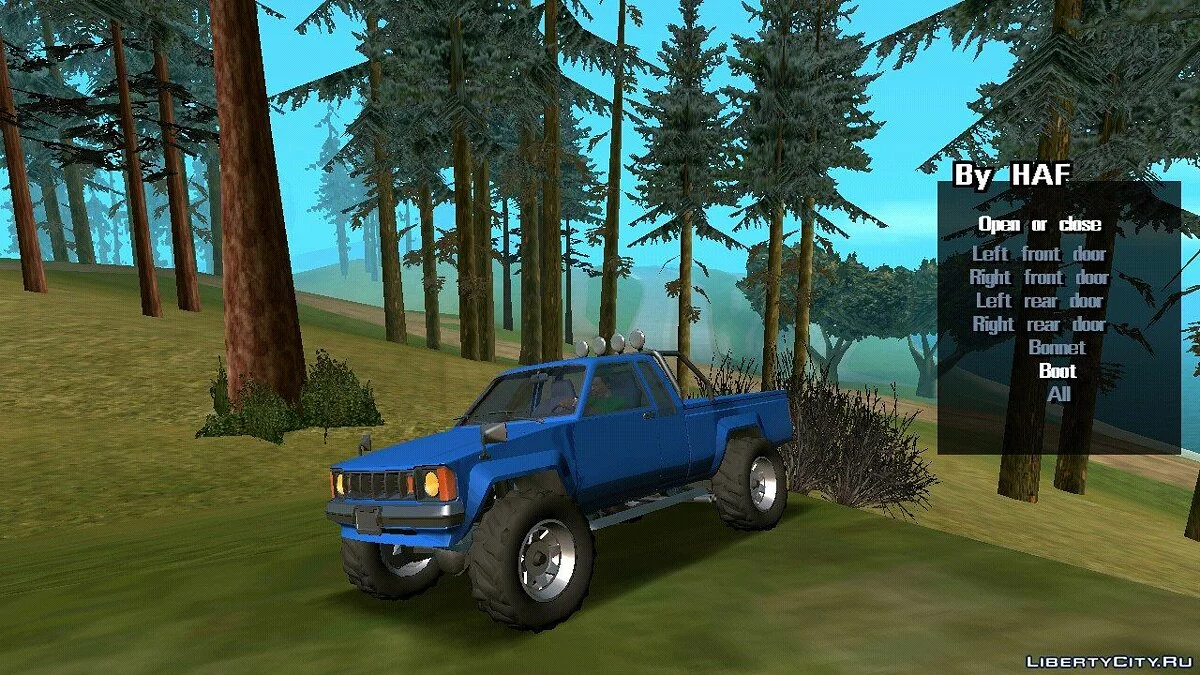 Karin Rebel 4x4 из GTA 5 (только DFF) / GTA San Andreas (iOS, Android)