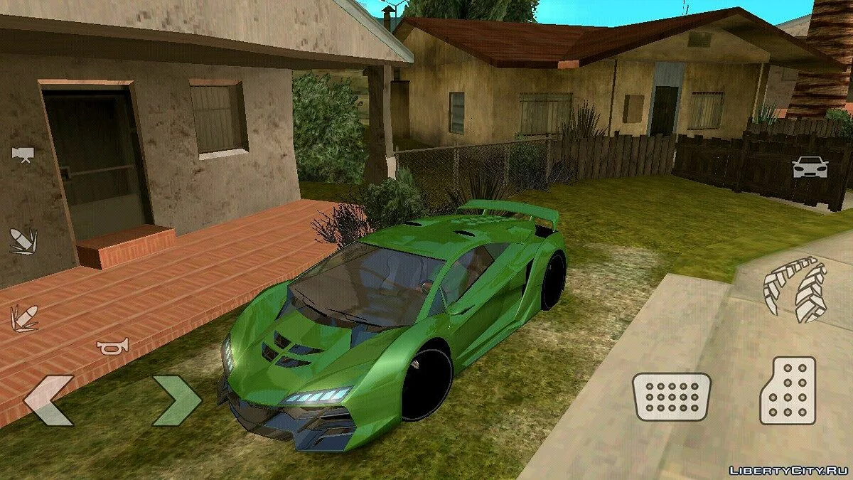 Pegassi Zentorno з GTA 5 (тільки DFF) / GTA San Andreas (iOS, Android)