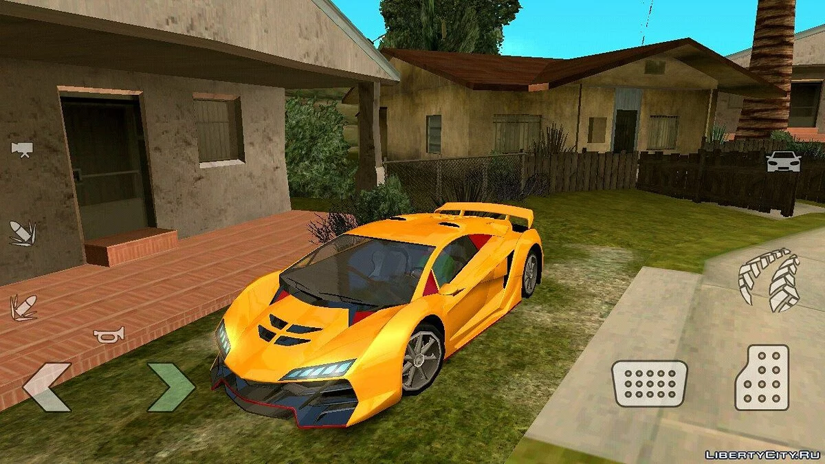 Pegassi Zentorno з GTA 5 (тільки DFF) / GTA San Andreas (iOS, Android)