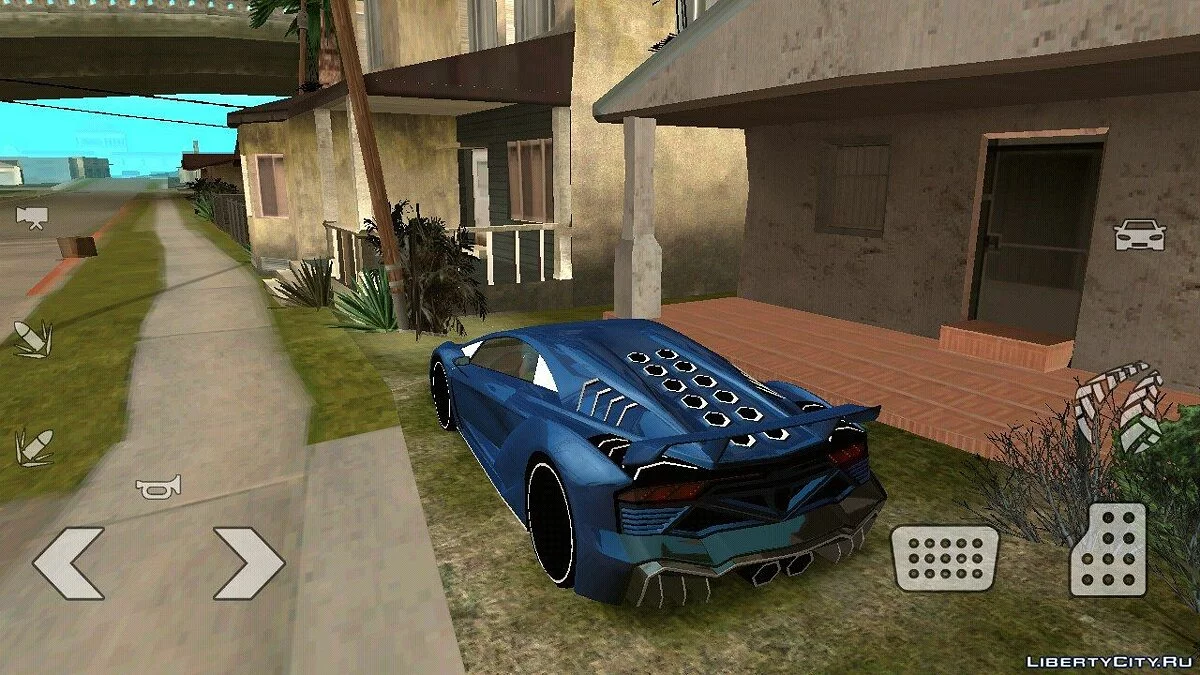 Pegassi Zentorno з GTA 5 (тільки DFF) / GTA San Andreas (iOS, Android)