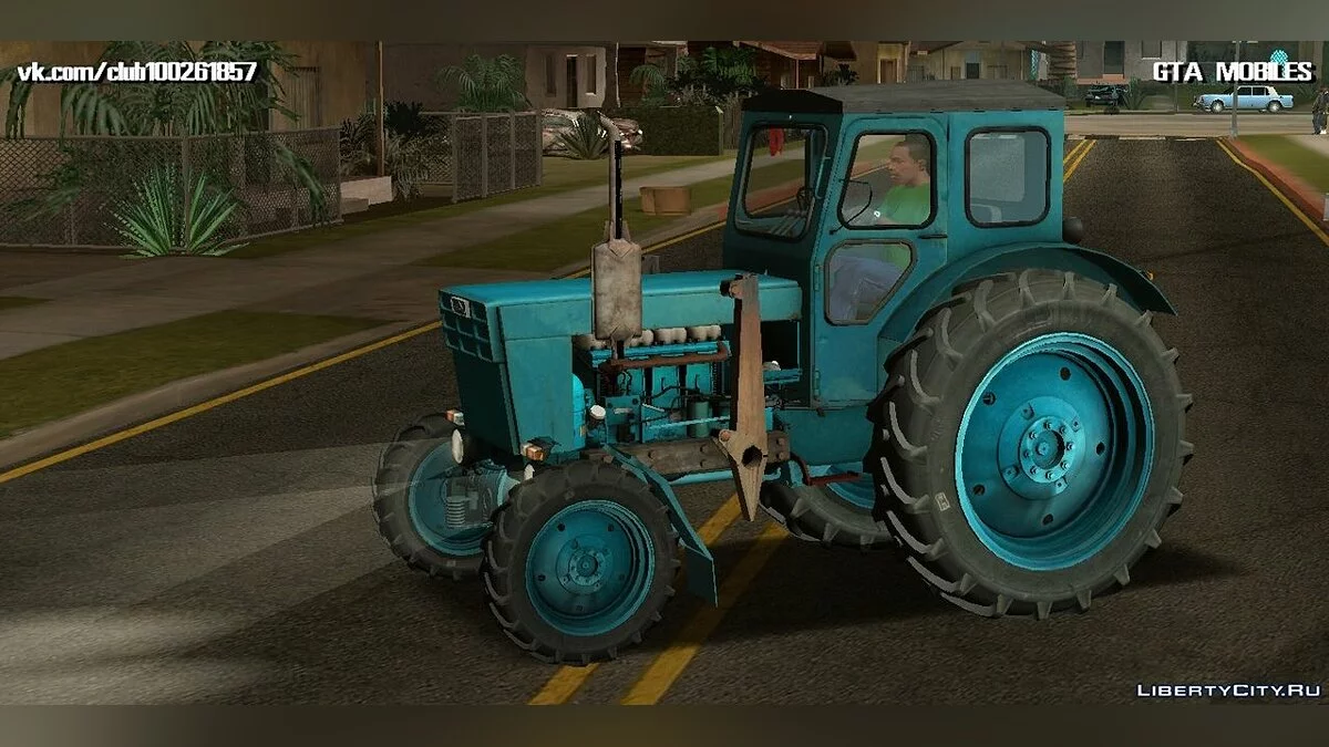 Tractor T-40 1961-1995 / GTA San Andreas (iOS, Android)