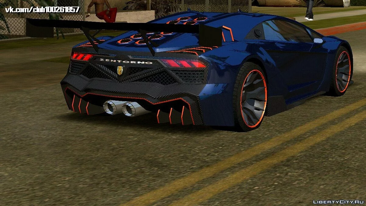 Zentorno من GTA 5 (DFF فقط) / GTA سان أندرياس (iOS، أندرويد)