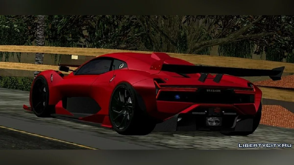 Brabham BT62R / GTA San Andreas (iOS, Android)
