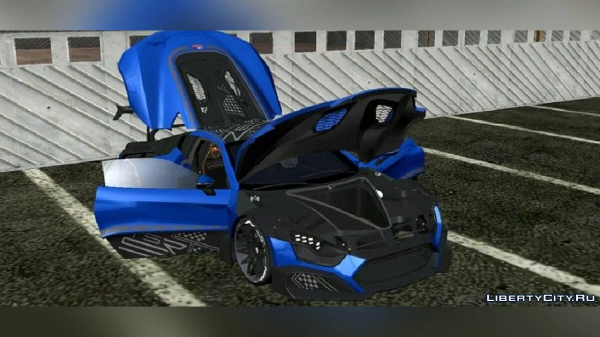 Zenvo TSR-S Chasis No.2 / GTA San Andreas (iOS, Android)