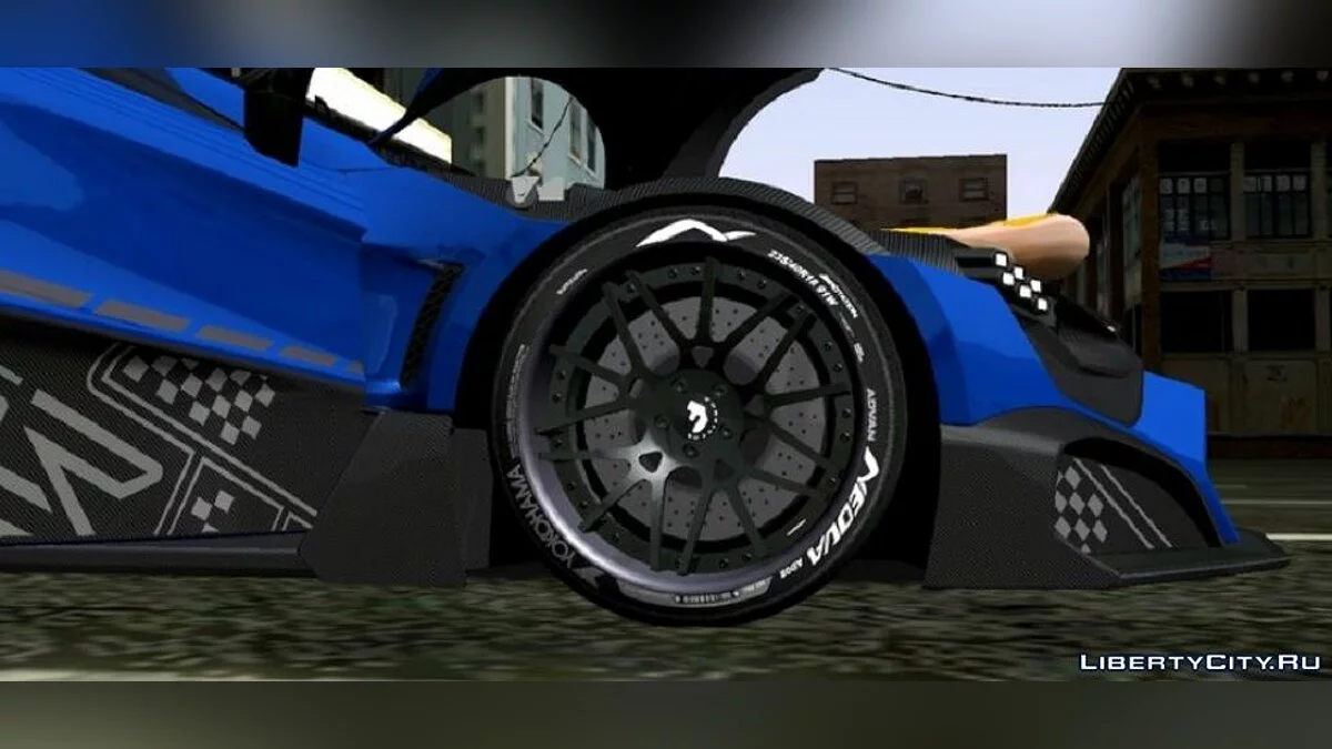 Zenvo TSR-S Chasis No.2 / GTA San Andreas (iOS, Android)