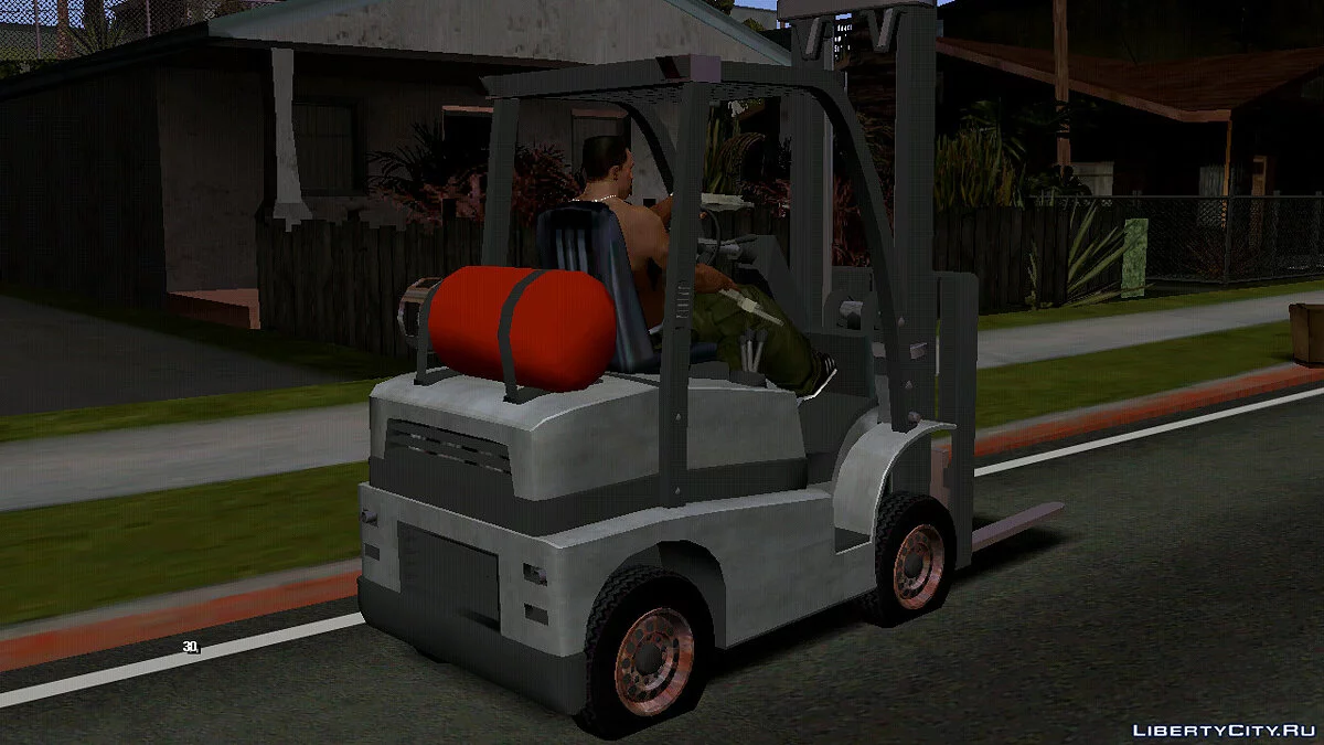 GTA 5 - HVY Forklift (solo DFF) / GTA San Andreas (iOS, Android)