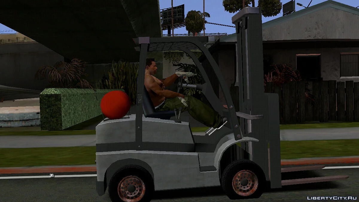 GTA 5 - HVY Forklift (solo DFF) / GTA San Andreas (iOS, Android)