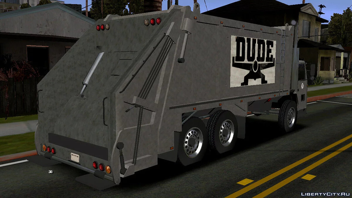 GTA 5 - Jobuilt Trashmaster (тільки DFF) / GTA San Andreas (iOS, Android)