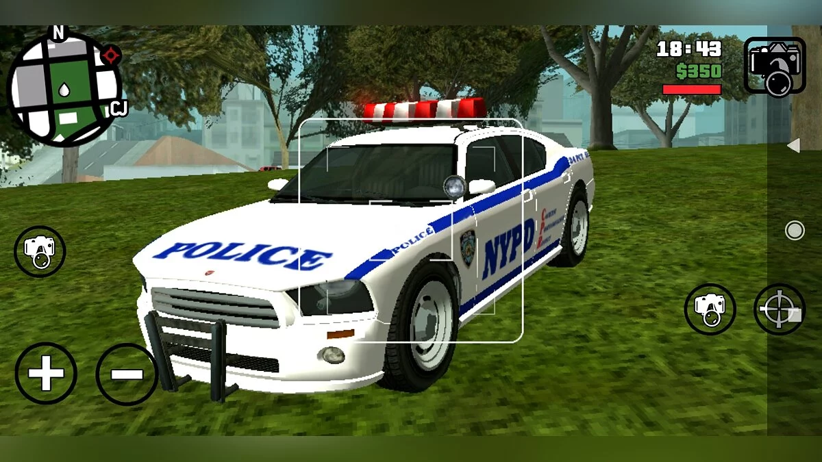 Поліцейський Buffalo NYPD / GTA San Andreas (iOS, Android)