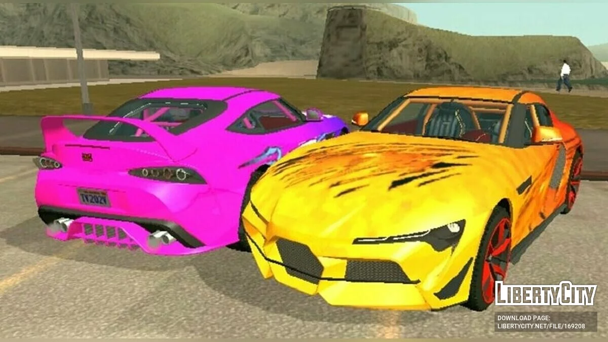 GTA 5 - Dinka Jester RR (тільки DFF) / GTA San Andreas (iOS, Android)