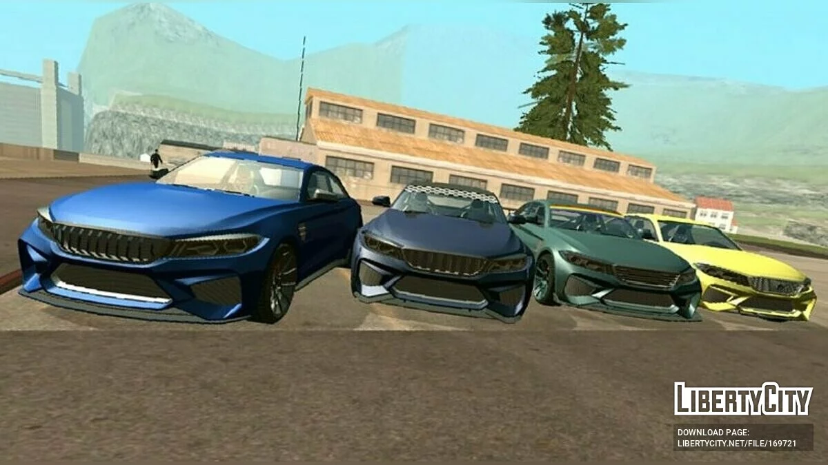 GTA 5 - Ubermacht Cypher (тільки DFF) / GTA San Andreas (iOS, Android)