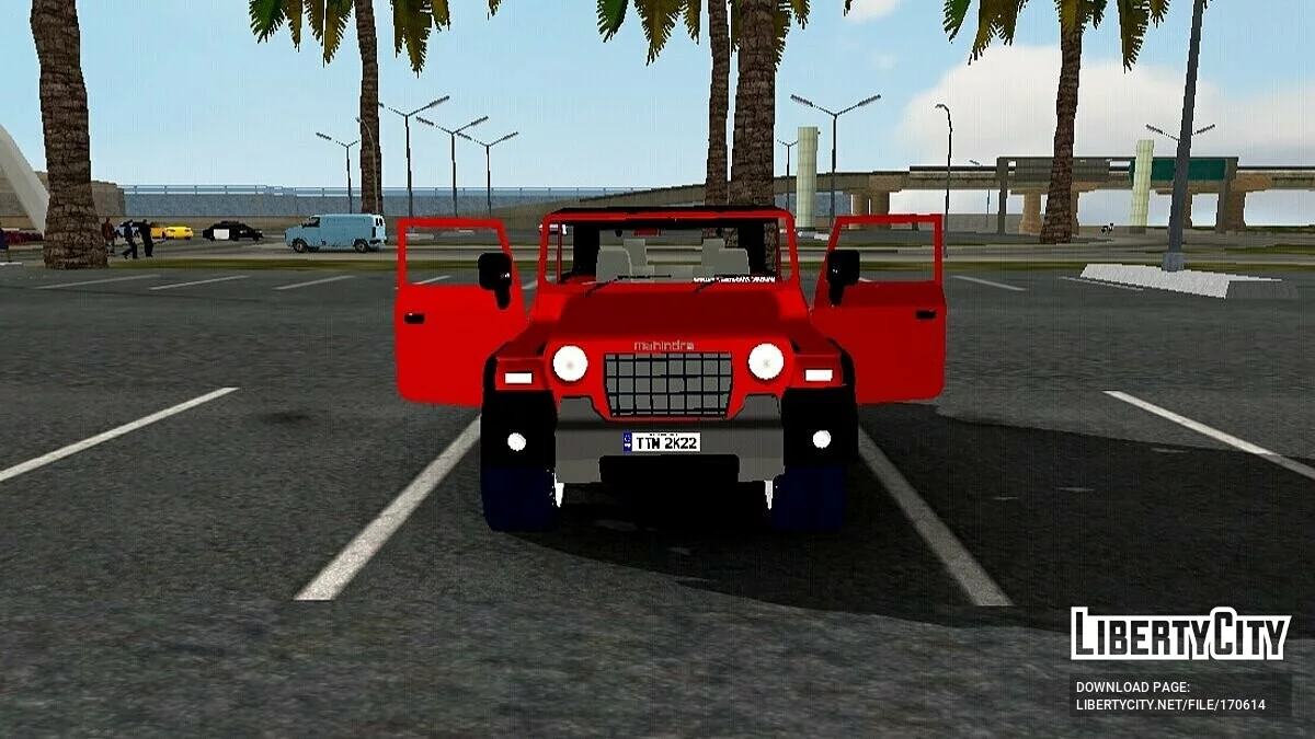 Mahindra Thar 2022 (Hanya DFF) / GTA San Andreas (iOS, Android)