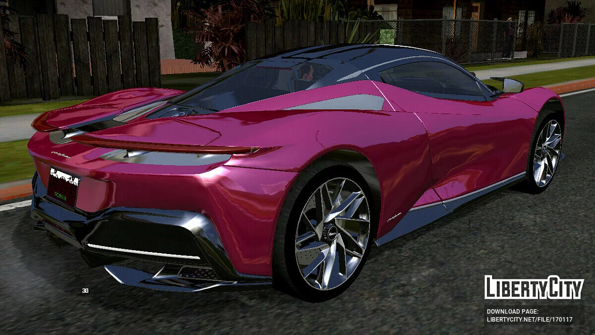 Pininfarina Battista (тільки DFF) / GTA San Andreas (iOS, Android)