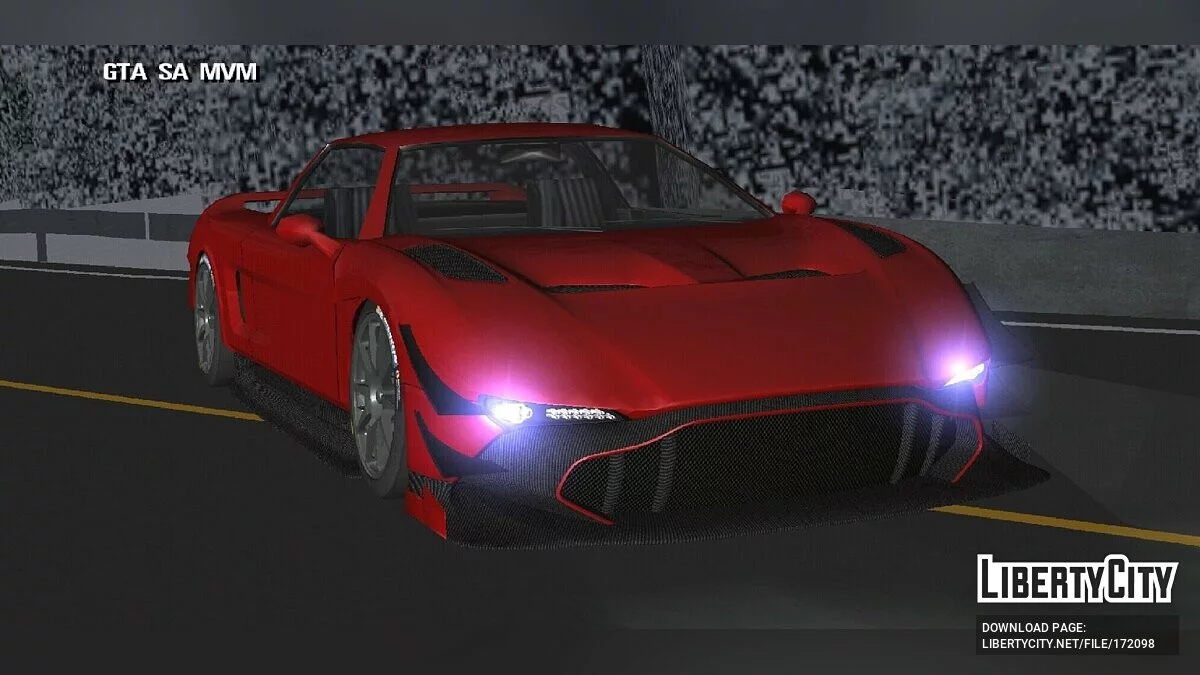 Infernus Vulcan / GTA San Andreas (iOS, Android)